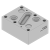 Ductile Crossover Cover Plate - DD08COP