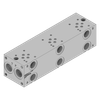 Aluminum FlexMount Manifold - LAD03P034S/PB