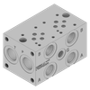 Aluminum FlexMount Manifold - LAD03P022S/G