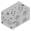 Aluminum FlexMount Manifold - LAD03P022S/PA