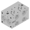 Aluminum FlexMount Manifold - LAD03P022S