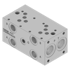Aluminum FlexMount Manifold - LAD05P023S/GS
