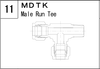MDTK manufacturer series illustration; representative only. Size, dimensions and finish vary by model.
