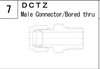 DCTZ manufacturer series illustration; representative only. Size, dimensions and finish vary by model.