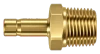 DHA brass compression fitting — representative colored series image; dimensions vary by model.