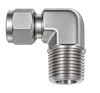 DLN stainless steel compression fitting — representative colored series image; dimensions vary by model.