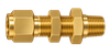 DSC brass compression fitting — representative colored series image; dimensions vary by model.