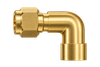 DLW brass compression fitting — representative colored series image; dimensions vary by model.