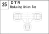 DTR manufacturer series illustration; representative only. Size, dimensions and finish vary by model.