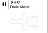 DHC manufacturer series illustration; representative only. Size, dimensions and finish vary by model.