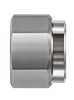 DNA stainless steel compression fitting — representative colored series image; dimensions vary by model.