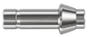 DPC stainless steel compression fitting — representative colored series image; dimensions vary by model.