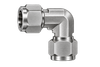 DLA stainless steel compression fitting — representative colored series image; dimensions vary by model.