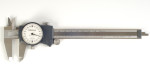 Mitutoyo Dial Caliper, 0-6 In, .001 In - 505-740