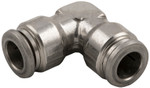 Stainless Steel Union Elbow (FKM Seal) 10mm Tube - 60130-10