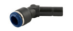Composite 45 Degree Plug In Elbow 5/16" (8mm) Tube x 5/16" (8mm) Stud - 85160-05