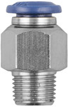 Straight Male 1/4" Tube x 1/8" PTF Male - 88007-04-02