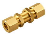 AIG-13465 brass compression fitting — representative colored series image; dimensions vary by model.