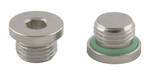 Male Plug M5 BSPP Int Hex w/FKM Oring - 3015V-M5