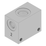 Aluminum Common Cavity Body - AC082CB6S