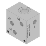 Aluminum Common Cavity Body - AC103CB6P/G