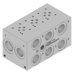 Aluminum Valve Manifold - AD03HP032S/SPBD