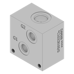 Aluminum Common Cavity Body - AC102CB10S/G