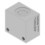 Aluminum Common Cavity Body - AC082CB4P