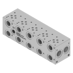 Aluminum Valve Manifold - AD03P052S/CPDL