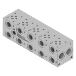 Aluminum Valve Manifold - AD03P052S/SPATAL