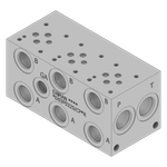 Aluminum Valve Manifold - AD03P032S/CPBR
