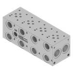 Aluminum Valve Manifold - AD03S042S/S