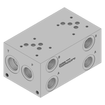 Aluminum Valve Manifold - AD05HP025S/SPAD