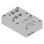 Aluminum Tapping Plate - AD05D07TP024AB