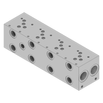 Aluminum Valve Manifold - AD05P043S/C