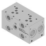 Aluminum Valve Manifold - AD05P023S/CPATAL