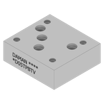 Aluminum Tapping Plate - AD05TPBTV