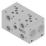Aluminum Valve Manifold - AD05P023S/S