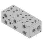 Aluminum Valve Manifold - AD07P034S/S