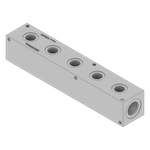 Aluminum Header Block - AH0000508S