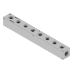Aluminum Header Block - AH0000808S