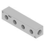 Aluminum Header Block - AH1800420P