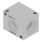 Aluminum Header Block - AH1800120S