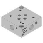 Ductile Valve Subplate - DD03SPS4P
