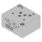 Ductile Valve Subplate - DD05SPSB8P