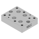 Ductile Valve Subplate - DD08SPB12P
