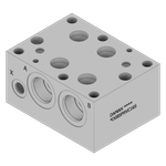 Ductile Valve Subplate - DD08SPRVC16S