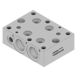 Ductile Valve Subplate - DD08SPSO16S