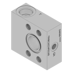 Ductile Flange Mounted Relief Block - DFMBC16224F6216S