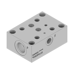 Ductile Valve Subplate - DR06SPS12S